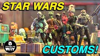 Star Wars The Vintage Collection Custom Alien Action Figures! | Weequay, Nikto, Yak Face & More!