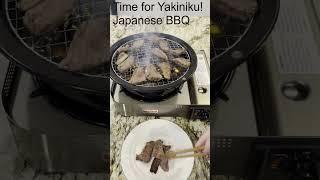 Yakiniku time! with Iwatani's 35FW butane stove