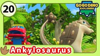 GOGODINO Season 3 | E20 Stomp Stomp! Ankylosaurus! | Dinosaur | Kids Cartoon | Toys | Animals Videos