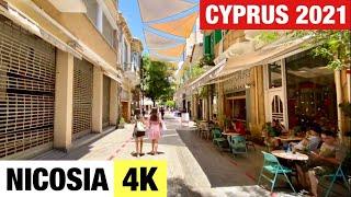 NICOSIA, CYPRUS  [4K] City Centre Walking Tour