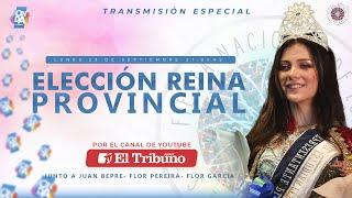  #ondaestudiantil EN VIVO ELECCIÓN REINA PROVINCIAL de la Fiesta Nacional de los Estudiantes