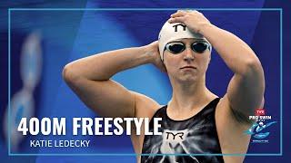 Katie Ledecky Dominates Women's 400M Freestyle | 2023 TYR Pro Swim Series Knoxville