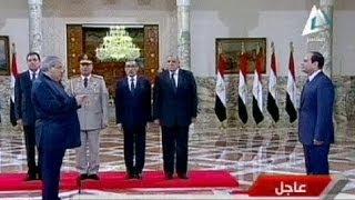 Egyptian Prime Minister Ibrahim Mehleb sworn in as head of government