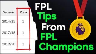 How To Win FPL - Tips from THREE Former Champions