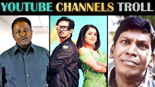 Youtube Channels Troll | Funny Video | Tamil | Rakesh & Jeni 2.0