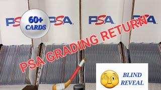  HUGE 60+ HOCKEY CARD PSA GRADING RETURN REVEAL!  HOW MANY WILL BE PSA 10 GEM MINT THIS TIME? 