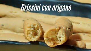 Grissini di semola rimacinata con origano - fatti in casa -si preparano in POCHI minuti