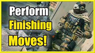 How to do a FINISHING MOVE in COD MODERN WARFARE 2 (Easy Method)