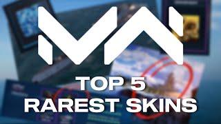 Top 5 Rarest Skins In Modern Warships