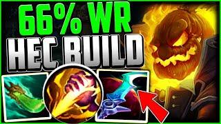HECARIM JUNGLE 66% WR BUILD - How to Hecarim Jungle & Carry Low Elo Season 14 - League of Legends
