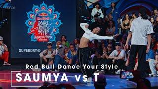 Saumya vs T [Top 8] // stance x Red Bull Dance Your Style World Final 2024 Mumbai