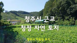 전.1,055평.계획관리지역.매가 평당20만원.분할 가능.산속토지.청주시내20분ㄴ