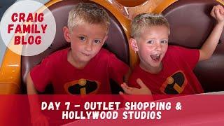 Character Warehouse shopping and Hollywood Studios | Disney World Orlando Florida Travel Vlog