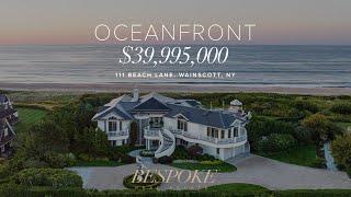 Inside an Expansive Oceanfront Estate in Wainscott (Interview)