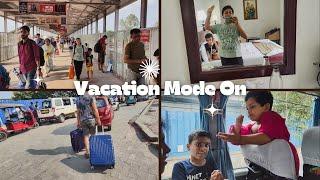 Vacation Mode On & Saath Mein Ek Surprise Bhi || Vihaan Ke Saath 48 Hours Long Train Journey