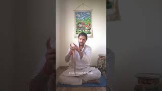 How to do Japa with JapaMala by Bhavesh Yuj Ji #shorts #bhavesh