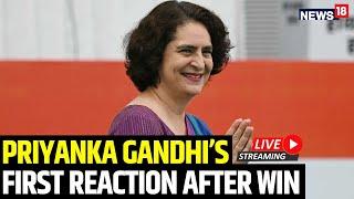 LIVE Wayanad Bypoll Results 2024 | Priyanka Gandhi Winning Speech Live | Congress News Live | N18L