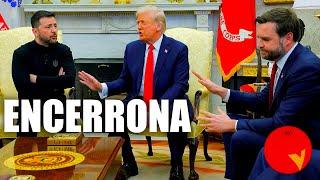 La encerrona a Zelenski en La Casa Blanca, comentarios en el programa Al Rojo Vivo