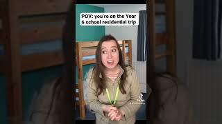 POV: Year 6 school residential trip #comedy #shorts #relatable #schoolmemes #uk