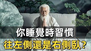 睡覺時，往左側還是右側臥？睡眠姿勢影響修行，竟然如此驚人！#修行思維 #修行 #福報 #禪 #道德經 #覺醒 #開悟 #禅修