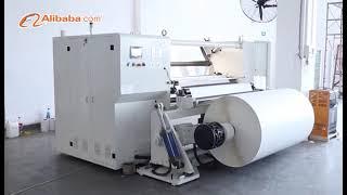 Thermal label jumbo roll production .