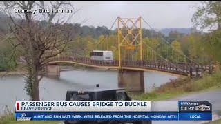 WATCH: Beaver Bridge Bending While Bus Goes Over It (KNWA)