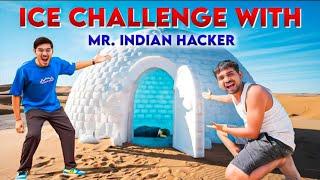 24hours Challenge With Mr Indian Hacker  Snow challenge with @MRINDIANHACKER @CrazyXYZ @MrBeast