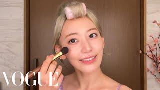 LE SSERAFIM’s SAKURA on Hydrating Skin Care and Lash Curling | Beauty Secrets | Vogue