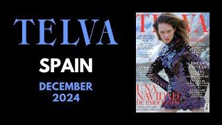 TELVA DICIEMBRE 2024 | Champú de Cebolla Valquer | Magazine Flip Through | Glossy Magazine Heaven