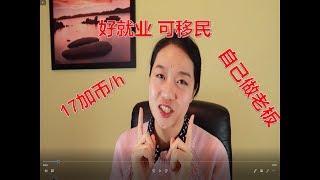 加拿大超级好找工作的专业/工作稳定/自己做老板/四种幼儿教育工作相关证书/ECE LICENSE