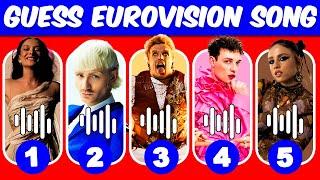 Eurovision 2024 | GUESS THE SONG | Music Quiz