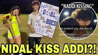 Nidal Wonder CAUGHT KISSING Addi On The Lips After ASKING Her Out On A Date?!  **Video Proof**