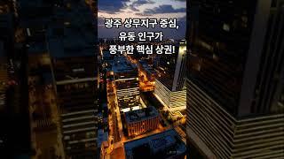 광주 핵심상권 상무지구 상무대라수 상가 투자 월세받는 삶