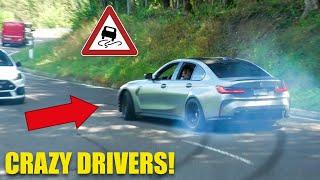 BEST OF CARS AROUND THE NÜRBURGRING! Drifts, FAILS, CLOSE CALLS..