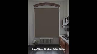 Royal Foam Blackout Roller Blinds