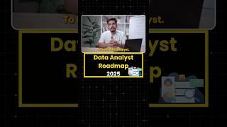  Data Analyst Roadmap 2025 #dataanalysis #sql #python