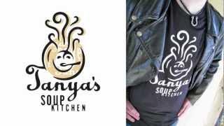 Logo design, website design and brand identity for Tanya's Soup Kitchen