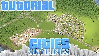 STARTER Tutorial für CITIES SKYLINES | Von 0 auf 2200 Einwohner