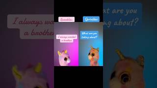 POV: Sparkles thinks Sprinkles Caught Feelings (I always wanted a brother) #mufasa #song #shorts