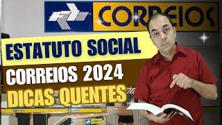 Estatuto Social dos Correios: Questões Comentadas para Concursos 2024