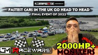 FASTEST CARS IN THE UK GO HEAD TO HEAD **JM RACE WARS** FINAL EVENT OF 2022**JM IMPORTS NEW VLOG**