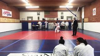 Baseball choke in judo