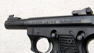 Speed Shooting the  Ruger 22/45  Pistol - This Gun Is Amazing