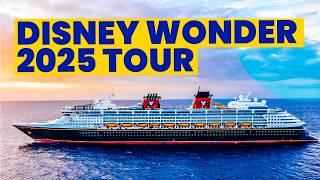 Disney Wonder Full Ship Tour 2025 - Including NEW Changes!