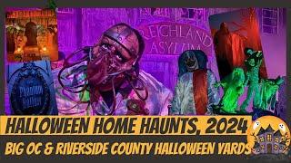 Riverside & Orange County Area Halloween Home Haunt Decorations, Mazes: Reichland, Haydenville, More