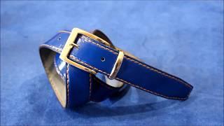 Leather Belt  Ocean Race  SHABALIN DESIGN