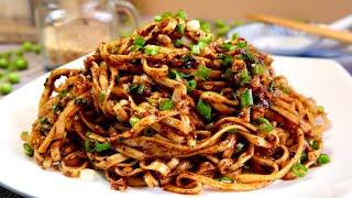 Zero Skills Needed! Szechuan Spicy Lo-Mein 四川香辣干捞面 Chinese Dry Chilli Garlic Noodles Recipe