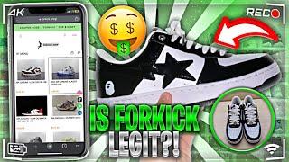 *IS FORKICK.SHOP LEGIT?* "A BATHING APE BAPESTA LOW” REPS! | REVIEW + ON FEET!(INSANE QUALITY)
