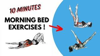 10 Minute Morning In Bed Exercises !