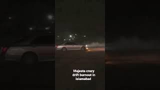 Toyota Majesta drifting in Islamabad 